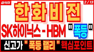 🔥한화비전🔥-  SK하이닉스 HBM  \