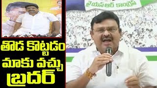 తొడ కొట్టడం మాకు వచ్చు బ్రదర్ -అంబటి | Ambati Rambabu | Jaikisan News