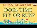 Learn Arabic - Lebanese Arabic Courses - Levantine -TIME FLIES! عربي #shorts