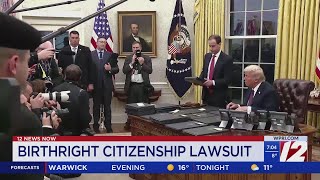 RI, Mass. among states suing to stop Trump’s order blocking birthright citizenship