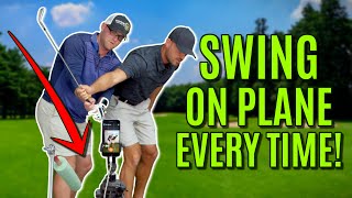 #GOLF: The MAGIC Swing Plane (Fixing Push/Hook Misses) | Live Golf Lesson With Colin