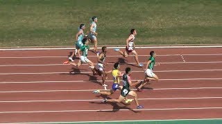 佐野陽 10.50 決勝 北関東 男子100m 関東高校陸上2017