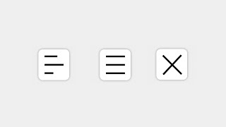 Animated Toggle Menu Using CSS Only