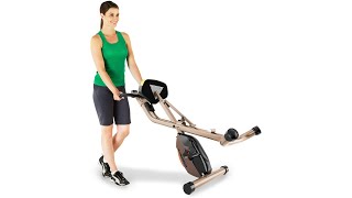 Exerpeutic Gold 500 XLS - Best Foldable Magnetic Upright Bike Under $300
