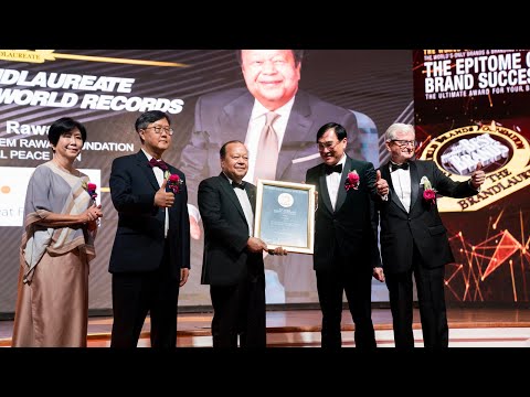 Brandlaureate Honors Prem Rawat Prem Rawat Foundation With