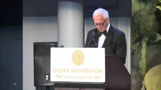 Galien Pro Bono Humanum Award 2014 / Bernard Kouchner / Introduction by Pr. Roy Vagelos