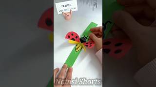 how to make cockroach with paper 🪳 🤯 #shorts #youtubeshorts #craft #peparcraft #diy #origami