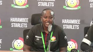 Harambee Starlets 4-3 Cameroon (Kenya Coach Beldine Odemba emotional interview)