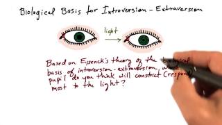 Pupil dilation test - Intro to Psychology