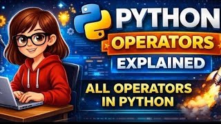 Learn Python from Scratch (Part 2) |Python Operators Explained | All Operator Types with Examples