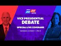 Vice President Mike Pence and Democratic VP candidate Kamala Harris debate in Utah