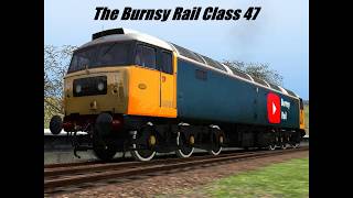 Trainspotting TS2020: Burnsy Rail Class 47 Passing Floriston Level Crossing On Route To Edinburgh