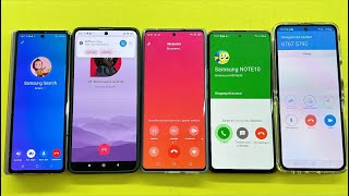 Samsung Z Fold incoming Call Poco X6 vs JusTalk vs SkyPhone vs Telegram/ Outgoing Call