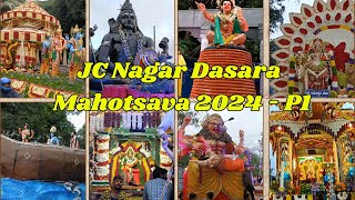 JC Nagar Dasara Mahotsava 2024 | JC Nagar Dasara Pallaki 2024 - Part 1