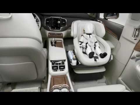 Nico Rosberg Explains His Driving Position Chair Car Seating Map Volvo Cars Excellence Child Seat Concept