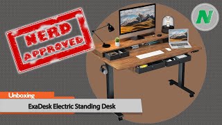 Unboxing The ExaDesk Electric Standing Desk