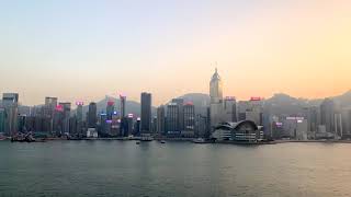 【Hong Kong 香港】| 【玩】| 维多利亚港从夕阳到天黑 Hong Kong Victoria Harbour