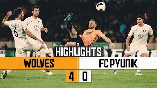 UNBELIEVABLE JOTA GOAL! Wolves 4-0 FC Pyunik | Highlights