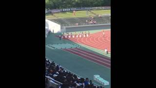 東海総体2016陸上男子100m決勝