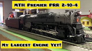 MTH Premier PRR J1-a 2-10-4 unboxing