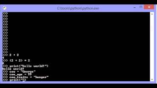 [02] Python Tutorials - REPL & Variables