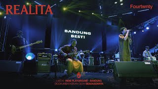 Fourtwnty - Realita (Live Indie Playground Bandung)