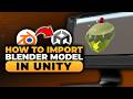 How To Import Blender Model in Unity (𝟮𝟬𝟮𝟲) | 100% WORKS | NO Yapping, To The Point! | FAST & EASY
