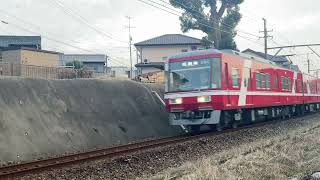 【遠鉄電車】2007F 岩水寺駅〜西鹿島駅付近間通過