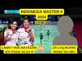 LANNY TRIA M/SITI FADIA S R (INA) VS ZIH LING HUANG/WANG SZU-MIN | INDONESIA MASTER 2024