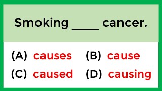 Mixed Grammar Test | If you score over 70% on this quiz,  your English is EXCELLENT!