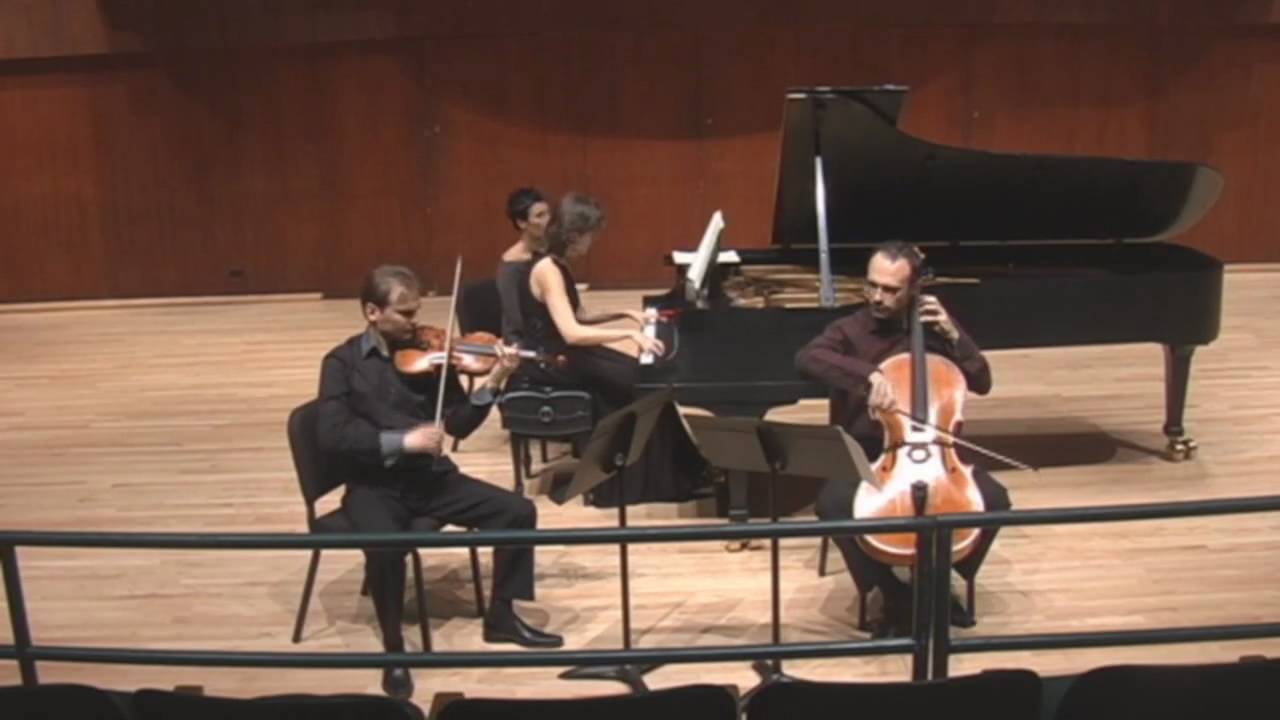 B.Smetana Piano Trio In G Minor, Op.15, III Movement-Daniel Piano Trio ...