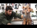 Carving a Figure out of Epoxy & Wood