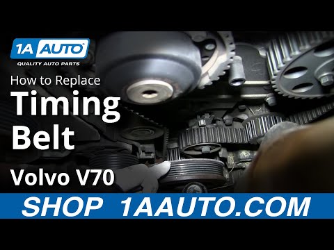 How To install Replace Engine Timing Belt Volvo L5 2.4L How To install Replace Engine Timing Belt Volvo L5 2.4L