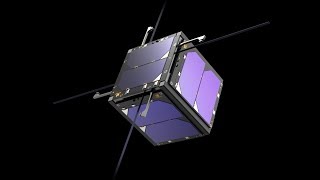 1U CubeSat Platform - Exploded View by EnduroSat