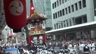 京都　祇園祭　前祭　山鉾巡業　on　2016-7-17　その2　長刀鉾(2)