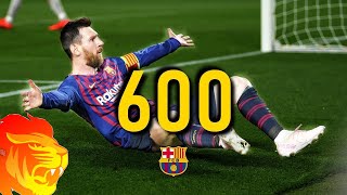 Lionel Messi - All 600 Goals for FC Barcelona  1080p (HD)