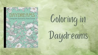 LIVESTREAM | Coloring in Daydreams by Hanna Karlzon | Polychromos