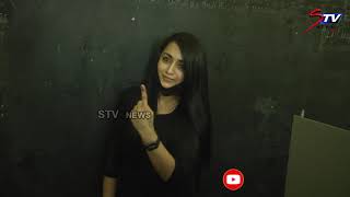 ஜனநாயக கடமையாற்றினார் நடிகை த்ரிஷா | TN Election 2021 | Trisha | Voting Day |STV
