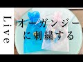 【刺繍LIVE】「オーガンジーに刺繍」6/20配信済。annas川畑杏奈。