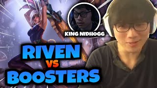 BOXBOX RIVEN vs ELO BOOSTERS (ft. King Nidhogg)