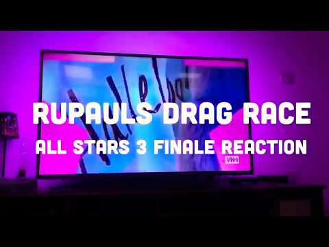 RUPAUL’S DRAG RACE ALL STARS 3 FINALE REACTION RUPAUL’S DRAG RACE ALL STARS 3 FINALE REACTION