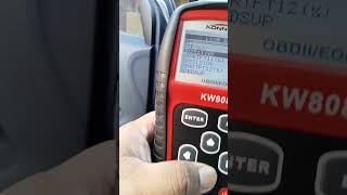 konnwei kw808 diagnostic test