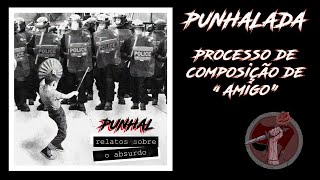 Punhalada - Processo de composição de \