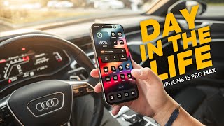A Real Day In The Life With iPhone 15 Pro Max - Life After Samsung S23 Ultra