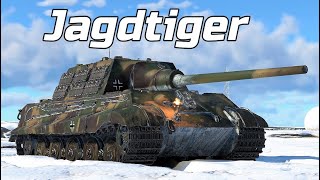 Jagdtiger German Heavy Tank Destroyer Gameplay [1440p 60FPS] War Thunder No Commentary