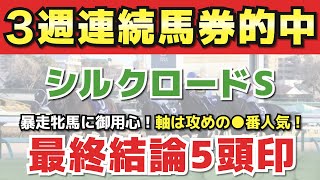 【シルクロードステークス2022】メイケイエールは切るべきか「馬券的中は取捨選択が命」予想・考察動画