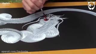 تکنیک نقاشی تک حرکتی Single-motion painting techniques