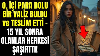 O, İÇİ PARA DOLU BİR VALİZ BULDU ve TESLİM ETTİ – 15 YIL SONRA OLANLAR HERKESİ ŞAŞIRTTI!