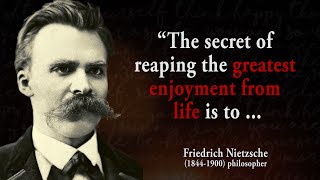 Friedrich Nietzsche Quotes on life and beyond good and evil