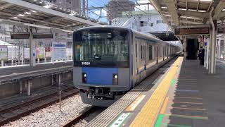 西武20000系20158F各停飯能行き小手指駅(SI-19)発車 Local Train For Ikebukuro(SI-01)